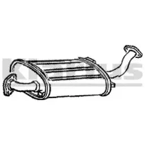 Средний глушитель выхлопных газов KLARIUS купить