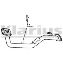 Труба выхлопного газа KLARIUS купить