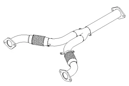 Труба выхлопного газа KLARIUS купить