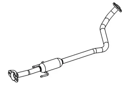 Глушитель выхлопных газов конечный KLARIUS купить