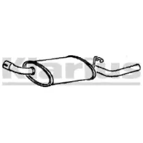 Глушитель выхлопных газов конечный KLARIUS купить