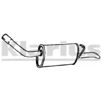 Глушитель выхлопных газов конечный KLARIUS купить