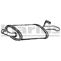 Глушитель выхлопных газов конечный KLARIUS купить