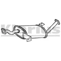 Средний глушитель выхлопных газов KLARIUS купить