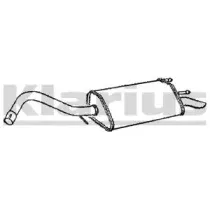 Глушитель выхлопных газов конечный KLARIUS купить