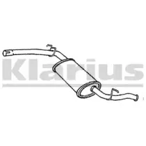 Глушитель выхлопных газов конечный KLARIUS купить