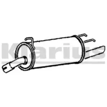 Глушитель выхлопных газов конечный KLARIUS купить