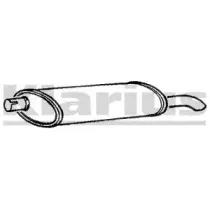 Глушитель выхлопных газов конечный KLARIUS купить