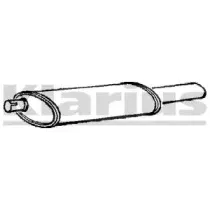 Глушитель выхлопных газов конечный KLARIUS купить