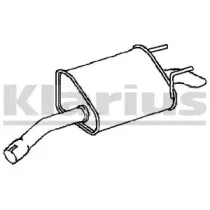 Глушитель выхлопных газов конечный KLARIUS купить