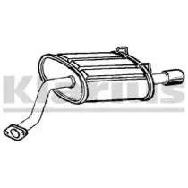 Глушитель выхлопных газов конечный KLARIUS купить