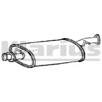 Средний глушитель выхлопных газов KLARIUS купить