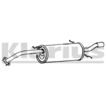 Глушитель выхлопных газов конечный KLARIUS купить