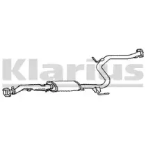 Средний глушитель выхлопных газов KLARIUS купить