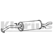 Глушитель выхлопных газов конечный KLARIUS купить