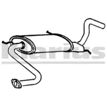 Средний глушитель выхлопных газов KLARIUS купить