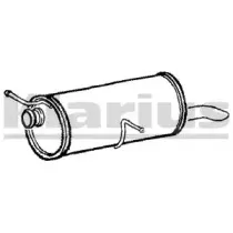 Глушитель выхлопных газов конечный KLARIUS купить