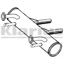 Глушитель выхлопных газов конечный KLARIUS купить