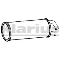 Глушитель выхлопных газов конечный KLARIUS купить