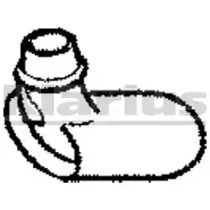 Труба выхлопного газа KLARIUS купить