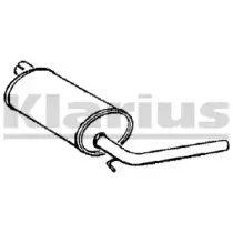 Глушитель выхлопных газов конечный KLARIUS купить