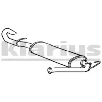 Глушитель выхлопных газов конечный KLARIUS купить