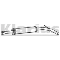 Средний глушитель выхлопных газов KLARIUS купить