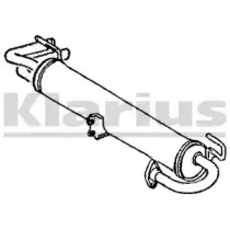 Глушитель выхлопных газов конечный KLARIUS купить