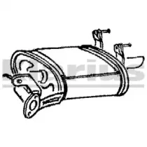 Глушитель выхлопных газов конечный KLARIUS купить