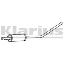 Средний глушитель выхлопных газов KLARIUS купить
