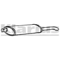 Глушитель выхлопных газов конечный KLARIUS купить