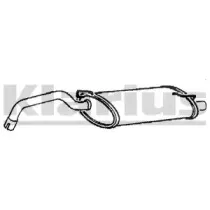 Глушитель выхлопных газов конечный KLARIUS купить