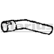 Труба выхлопного газа KLARIUS купить