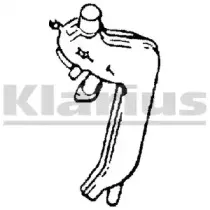 Труба выхлопного газа KLARIUS купить