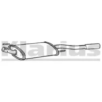 Глушитель выхлопных газов конечный KLARIUS купить