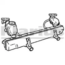 Средний глушитель выхлопных газов KLARIUS купить