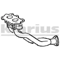 Труба выхлопного газа KLARIUS купить