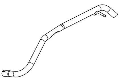 Труба выхлопного газа KLARIUS купить