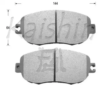 Комплект тормозных колодок, дисковый тормоз KAISHIN купить