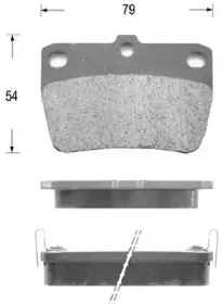 Комплект тормозных колодок, дисковый тормоз KAISHIN купить