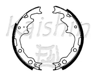 Комплект тормозных колодок KAISHIN купить