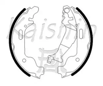 Комплект тормозных колодок KAISHIN купить