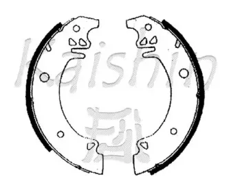Комплект тормозных колодок KAISHIN купить