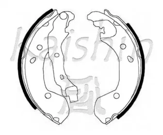 Комплект тормозных колодок KAISHIN купить