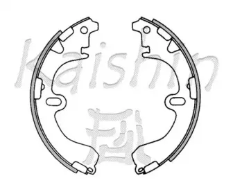 Комплект тормозных колодок KAISHIN купить