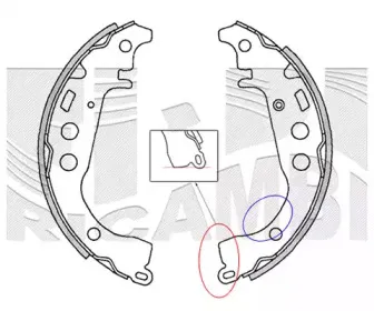 Комплект тормозных колодок KAISHIN купить