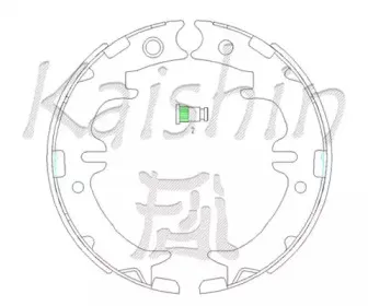 Комплект тормозных колодок KAISHIN купить