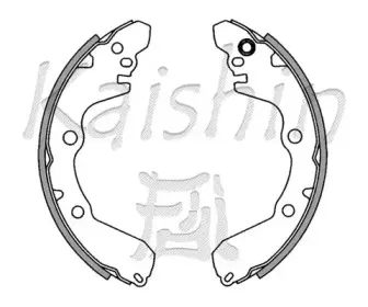 Комплект тормозных колодок KAISHIN купить