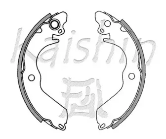 Комплект тормозных колодок KAISHIN купить