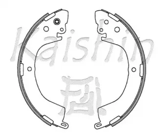 Комплект тормозных колодок KAISHIN купить